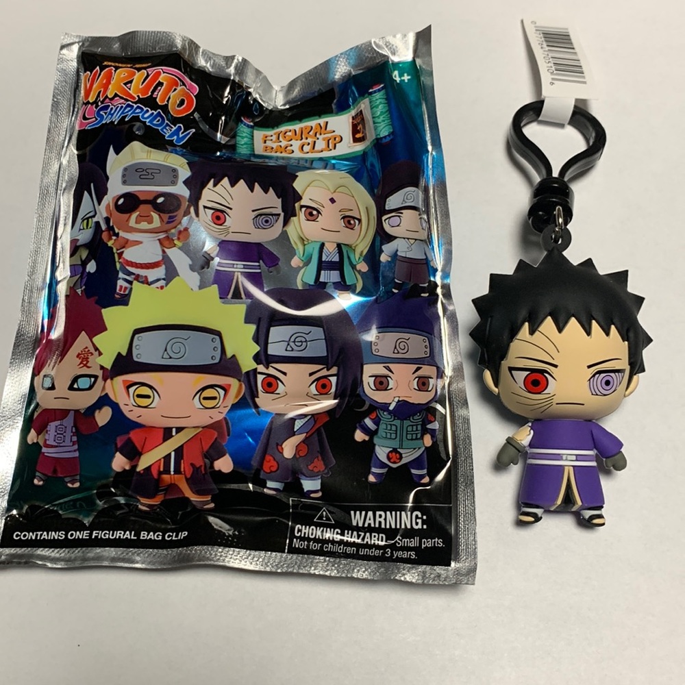 COPY - Naruto Figural Keyring Bag Clip Obito